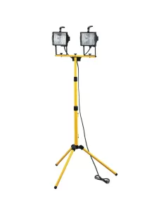 Intec Urano i-urano-t2 // 800-W-Projektor mit 2 LED-Leuchten mit R7S 120-W-2-Meter-Stehlampe